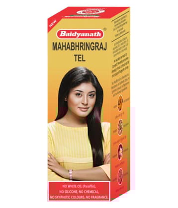 Baidyanath Mahabhringraj oil Hair Oil (100 ml*3) Oil 100 ml Pack of 3