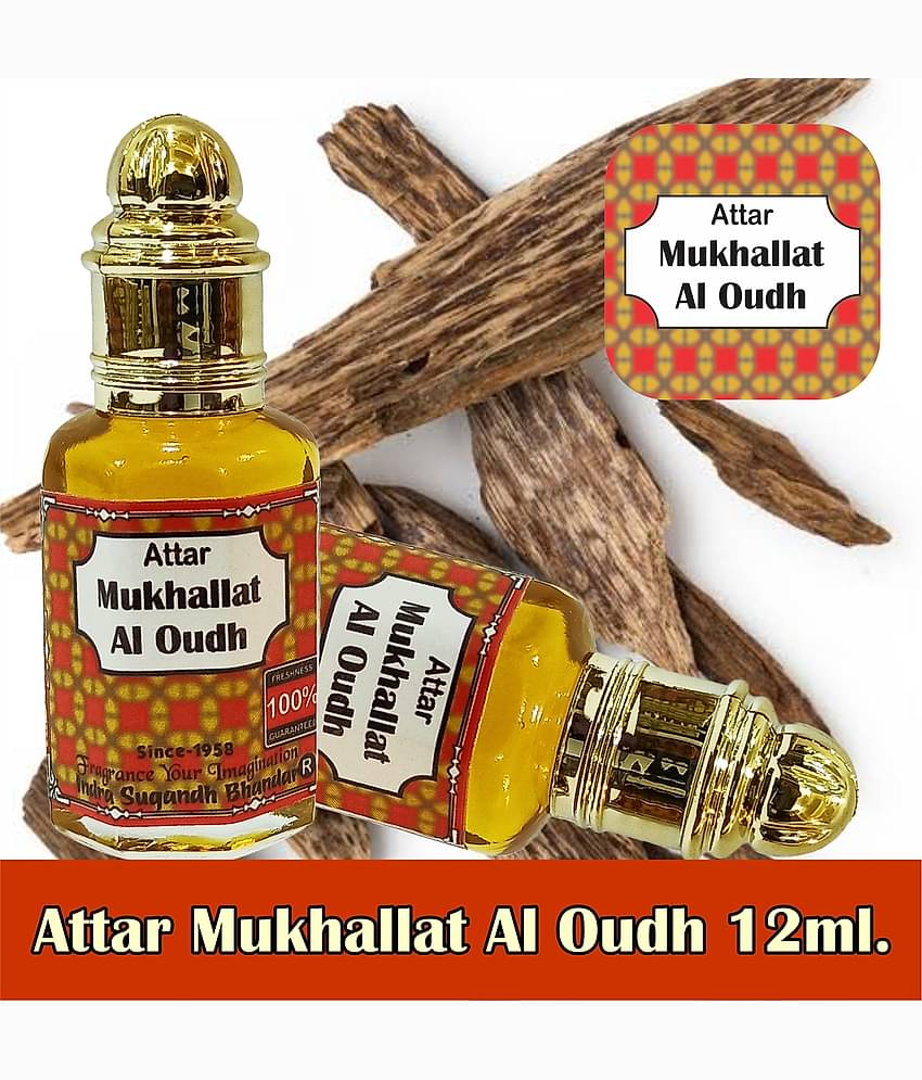 INDRA SUGANDH BHANDAR - Mukhallat Al Oudh Attar For Men & Women 12ml Pack Of 1