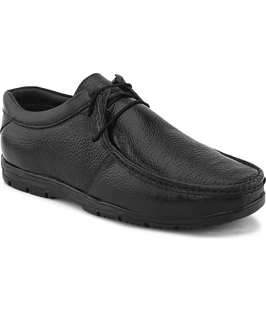 Fashion Victim Black Men's Derby Formal Shoes