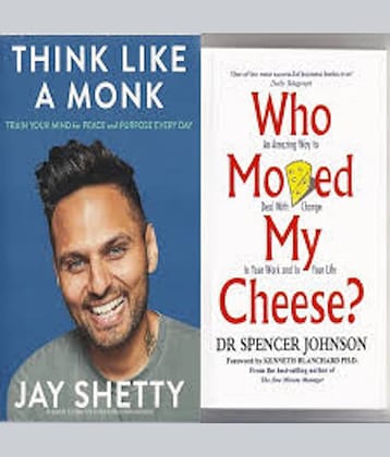 Think Like a Monk + Who Moved My Cheese? (Combo Pack)