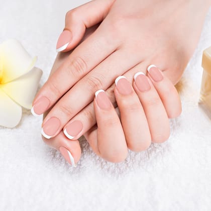 RENEE French Stick On Nails - FTN 01-24 Reusable Artificial Fake Nail Set- Lightweight & Long Lasting- Easy To Use- Quick Fix For Festivals & Special Occasions RENEE French Stick On Nails - FTN 01-24 Reusable Artificial Fake Nail Set- Lightweight & Long 