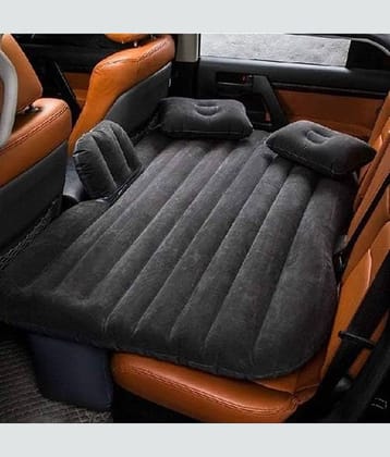 Car Travel Inflatable Sofa Mattress Air Bed Cushion Camping Bed Rear Seat with Two Inflatable Pillow and Air Pump for Car Back Seat Durable inflatable Mattress Sleeping & Enjoyment