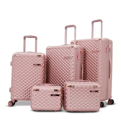 Goldie 5 Set | Luxurious 5 Piece Trolley Bag Set That Makes Travel Effortless