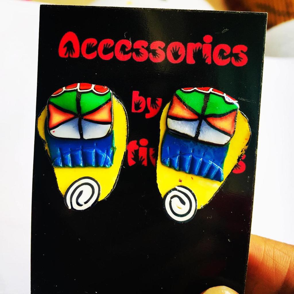ONE - LIKE - ME Series - BONEY Clay Earrings - Earrings | Buy online on ZillyBuy