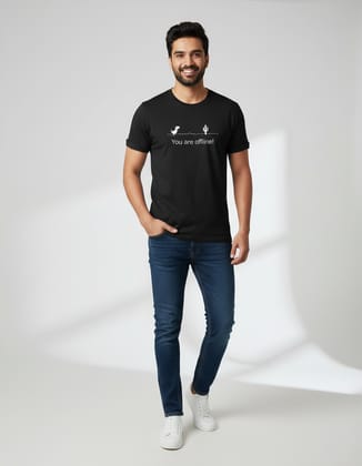 ROUND NECK TSHIRT / HALF SLEEVES E