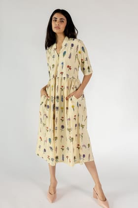 Notebook flowers Dress-S