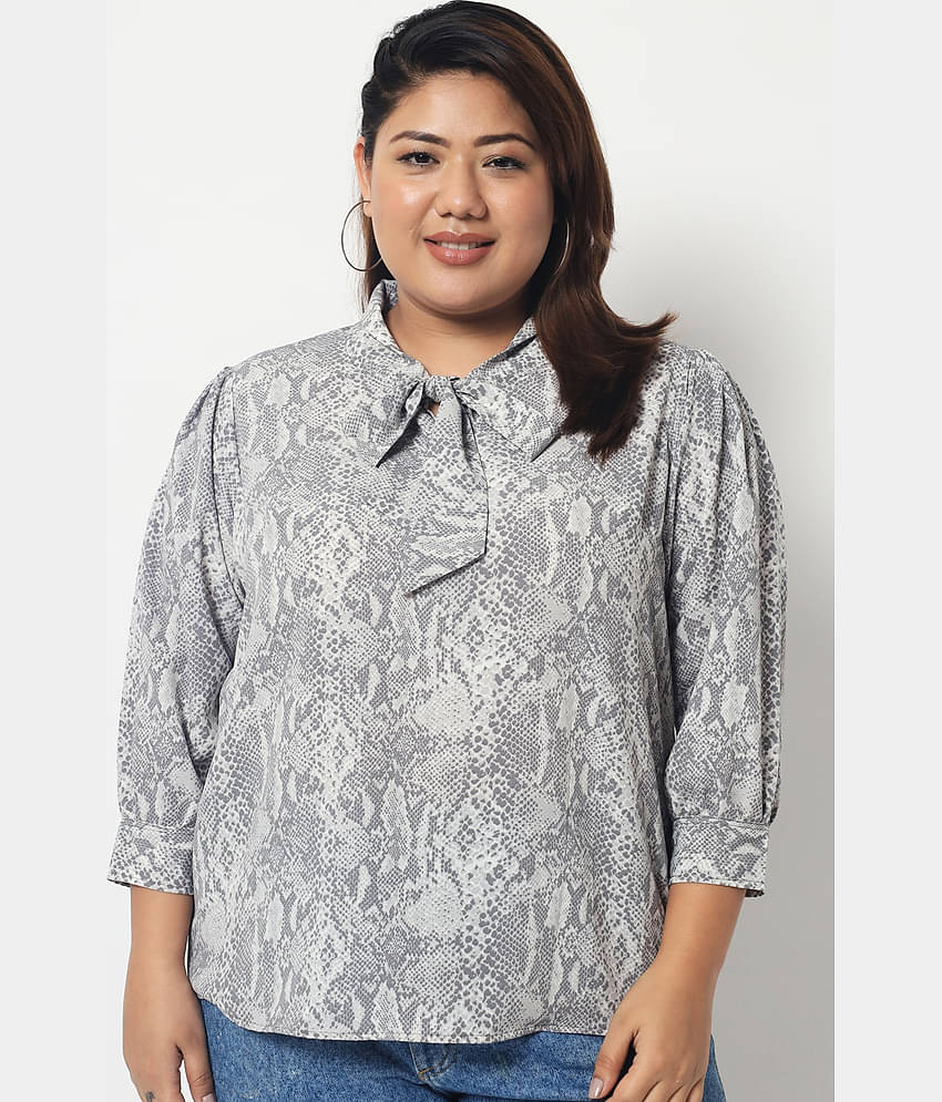 AUSTIVO - Blue Cotton Blend Women's Regular Top ( Pack of 1 )