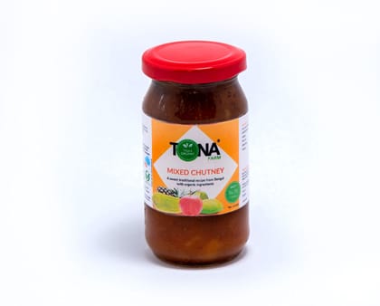 Tona Organic Mixed Chutney, 200 gm