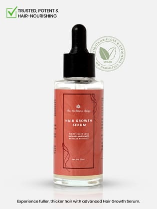 HAIR GROWTH SERUM CONCENTRATE WITH 3% REDENSYL, 4% ANAGAIN AND RICE WATER-50ml