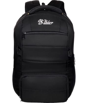 Blubags Black Polyester Backpack ( 43 Ltrs )