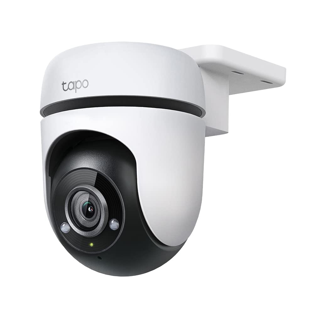 TP-Link Tapo C500 4MP Outdoor Pan/Tilt Security Wi-Fi Camera, 1080p Full HD, Night Vision- White
