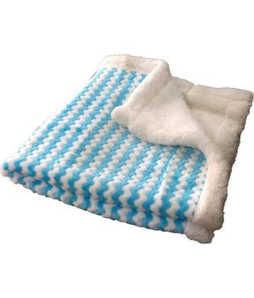 Shop by room Pink Fleece Baby Wrap cum blanket ( 76 cm × 76 cm - 1 pcs)