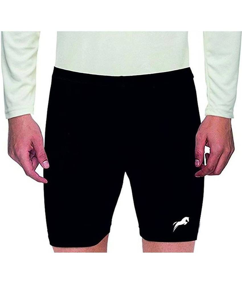 Rider Compression Men's Shorts Tights (Nylon) Skins for Gym, Running, Cycling, Swimming, Basketball, Cricket, Yoga, Football, Tennis, Badminton & Many More Sports