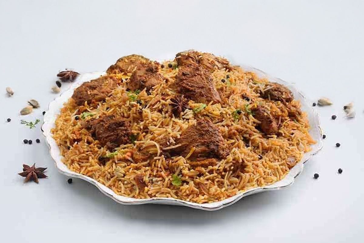 Hyderabadi Chicken Dum King Biryani (Serves 2)