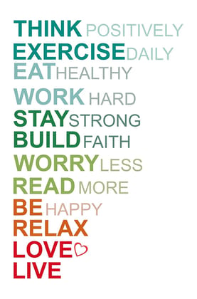 DreamKraft Motivational Quotes Be Positive Stay Motivated PVC Vinly Wall Stickers (Multicolor, 75 cm X 50 cm) DreamKraft Motivational Quotes Be Positive Stay Motivated PVC Vinly Wall Stickers (Multicolor, 75 cm X 50 cm)