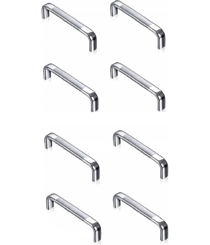 ONMAX Stainless Steel Capsule D Type Drawer, Almirah Wardrobe and Cabinet Handles 8 Inchs Pack of 8 Pcs (SSCB0108N)