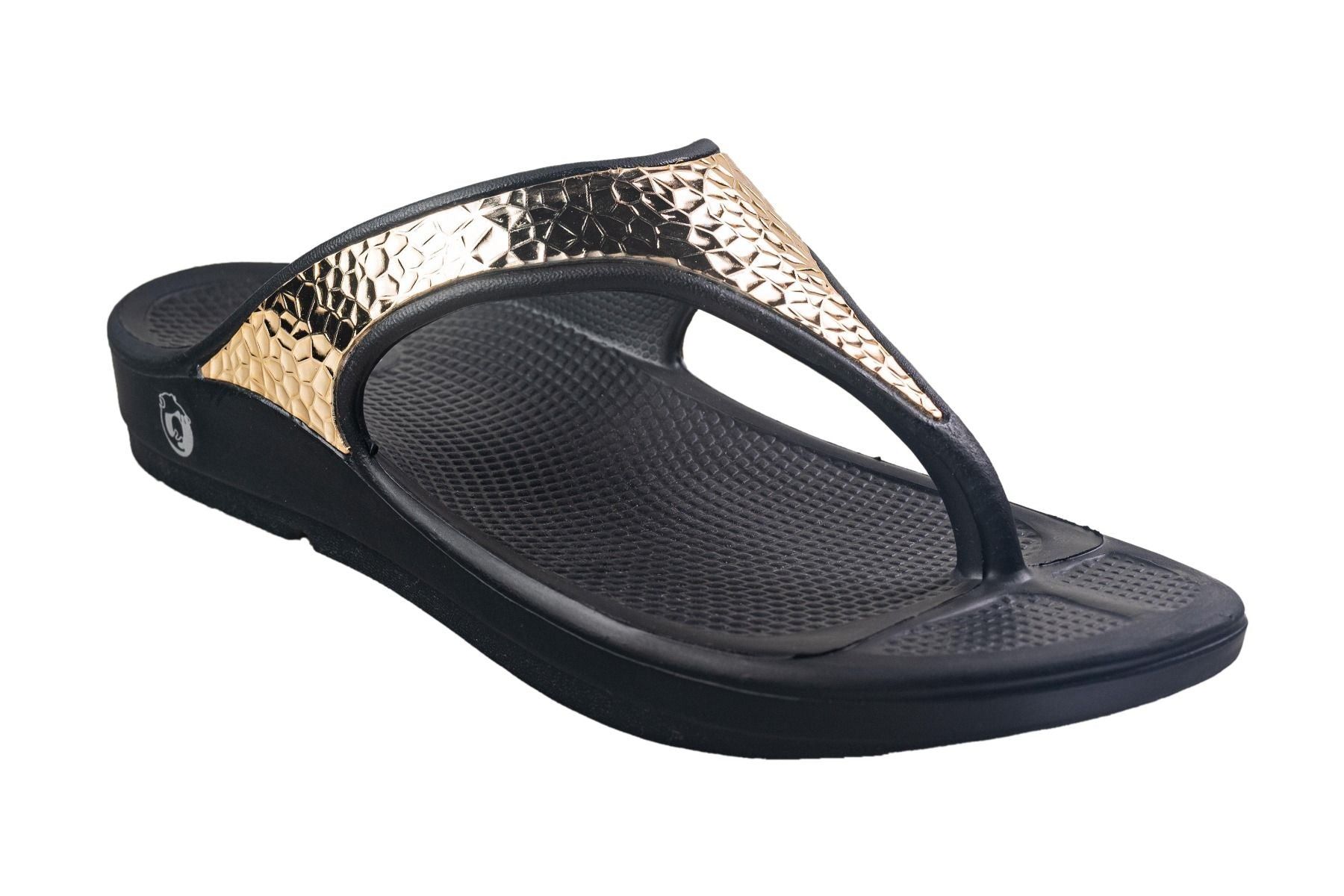 Neoz Ladies Full Black Chappal EVA (Florida B)-Full Black / 5