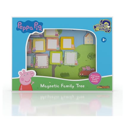 Magna Magic Peppa Pig Magnetic Family Tree For Kids 3 Years and Above Magna Magic Peppa Pig Magnetic Family Tree For Kids 3 Years and Above