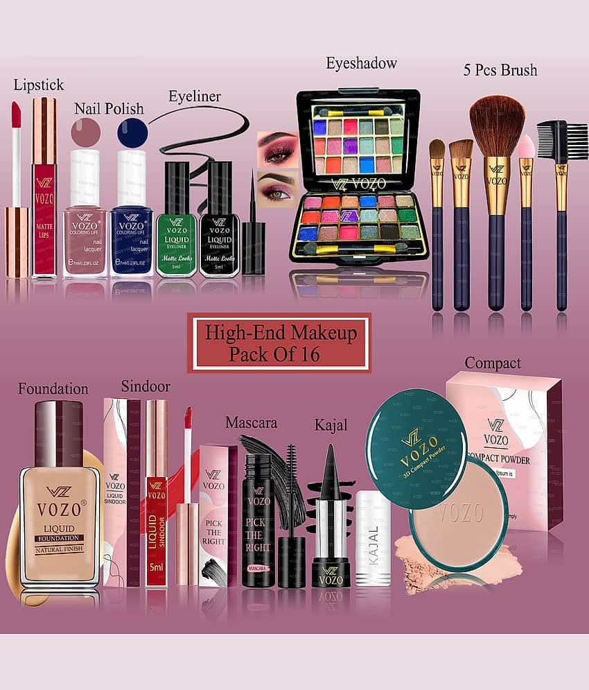 VOZO Makeup Kit ( Lipstick, Nail Polish, etc )