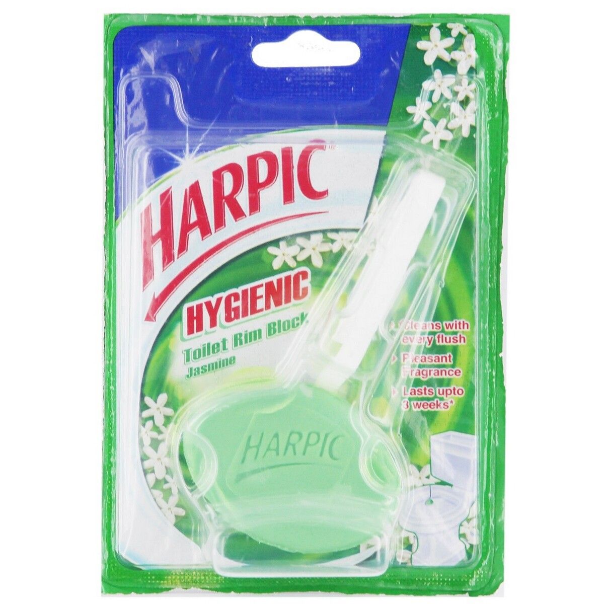 Harpic Hygienic Toilet Rim Block Jasmine 26g
