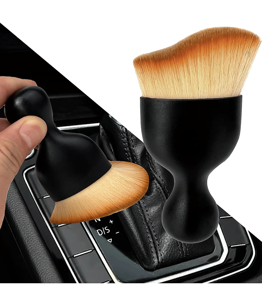 Car Interior Cleaner Brush Car Cleaning Brush Car Detailing Brush Soft Cleaning Brush Dashboard Multipurpose Car Brush Tool