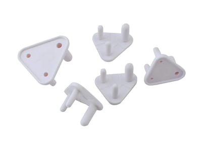 MADRIC 12 Piece Baby Safety Child Proofing Electric Socket Plug Guards Switch Board Cover with Removal Pin (Grey)