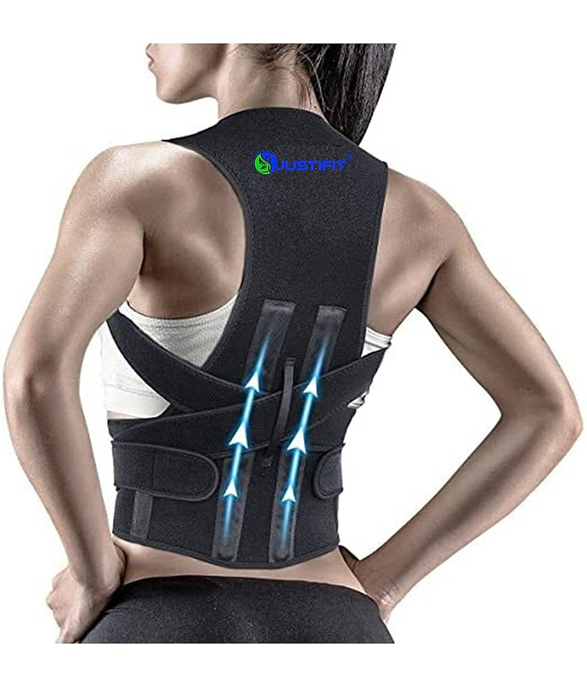 JUSTIFIT Posture Corrector Back Support ( Free Size - Size )