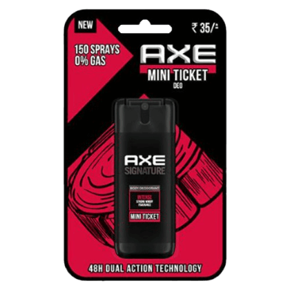 Axe Body Spray Deodorant Intense Mini 10ml Axe Body Spray Deodorant Intense Mini 10ml
