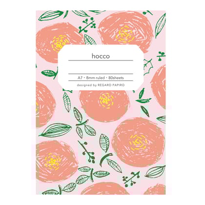 Apica hocco Line Ruled Memo Notepad - A7-Pink