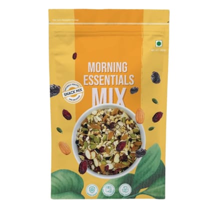 Ambrosia Morning Essential Trail Mix 200g | High Fibre | Curbs Cravings | Loaded with Seeds , Cranberries , Black Currants and Almonds