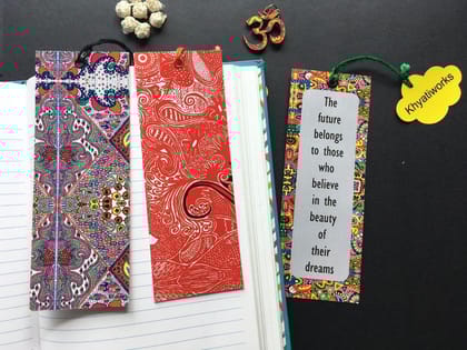 color me Set of 3 Bookmarks