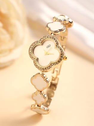 The Clover Watch - Ivory White-Watches
