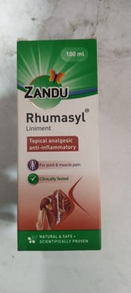 Zandu Rhumasyl Liniment For joint & muscle pain 