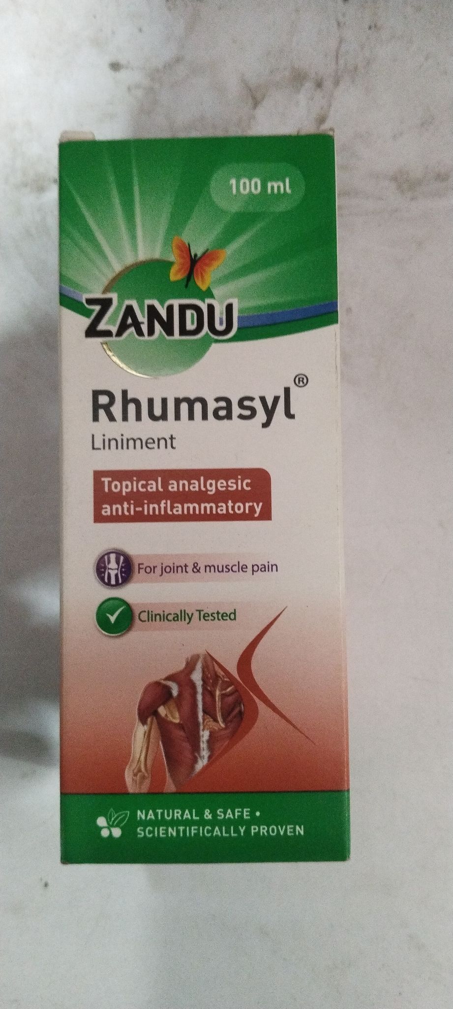 Zandu Rhumasyl Liniment For joint & muscle pain 