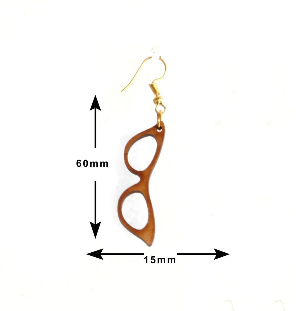 Handcrafted Wooden Earrings Set - 3 Pairs of Fun and Unique Designs