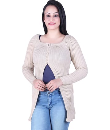 Ogarti Woollen Shrugs - Beige