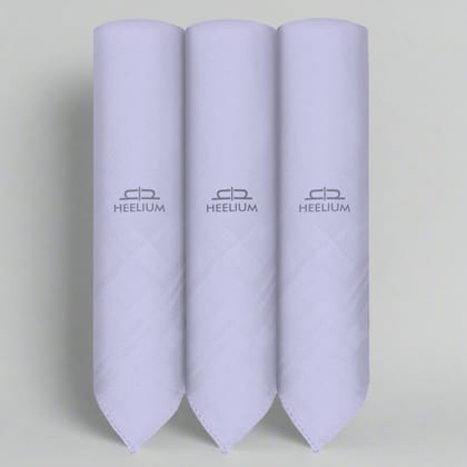 Heelium Bamboo Handkerchief - Set of 3-Light Blue | Light Blue | Light Blue