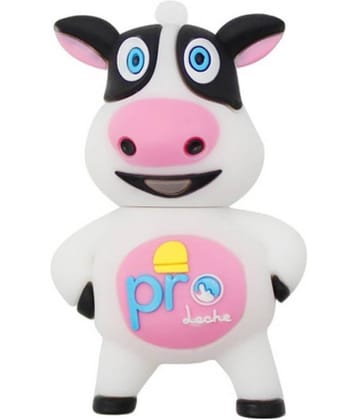 Pankreeti PKT619 Cow 32GB USB 2.0 Fancy Pendrive Pack of 1