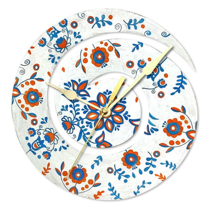 Scandinavian Art on Spiral Clock DIY Kit by Penkraft
