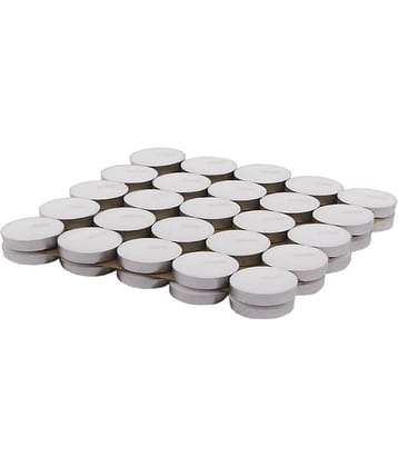 PROSPERRO LUMO - White Unscented Wax Tea Light Candle 4 cm ( Pack of 50 )