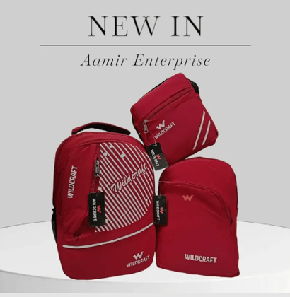 Wildcraft 3 Pc combo Pack Colour : Red