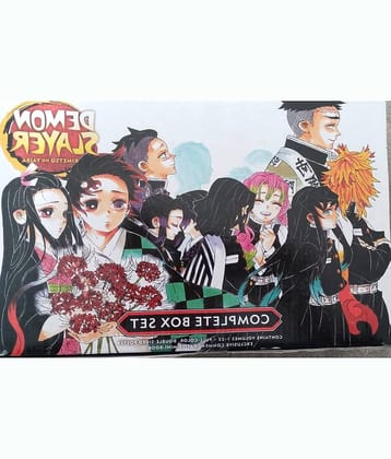 MANGA DEMON SLAYER BOOKS SET OF 23 BOOKS