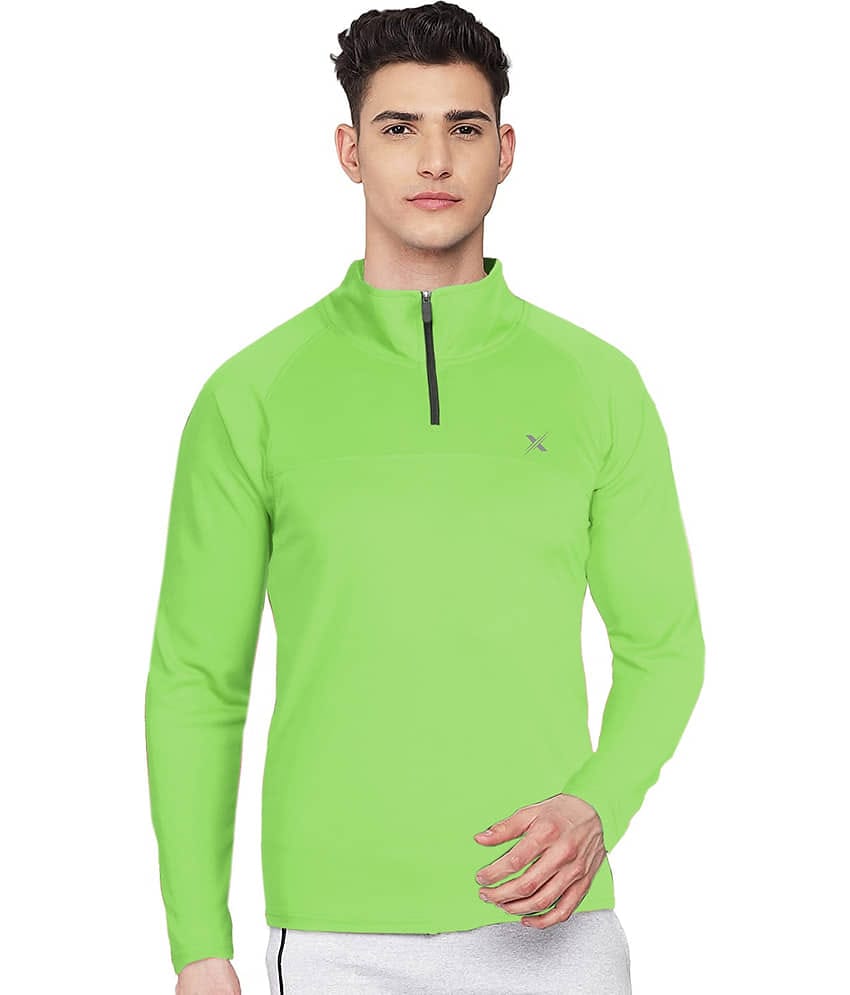 FTX Pack of 1 Polyester Regular Fit Men's T-Shirt ( Black )