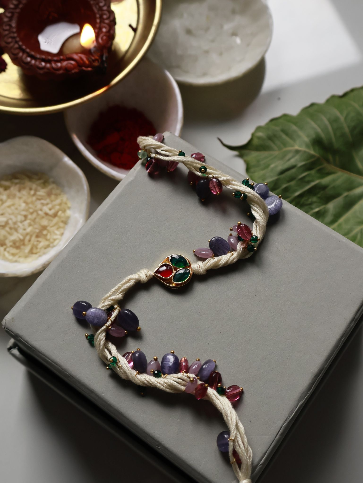 Dibhav Multicolored Rakhi-Multicolored