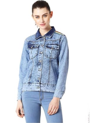 Miss Chase Cotton Blue Jackets