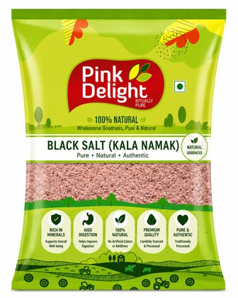 Pink Delight Black Salt 500g