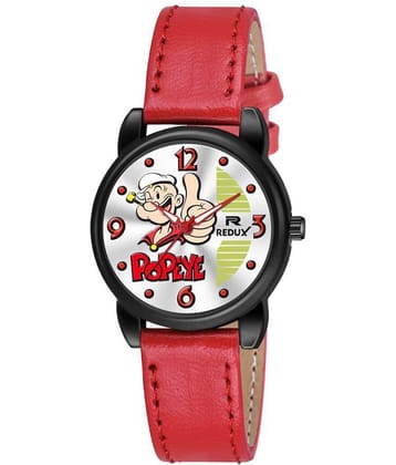 Redux MW-115 Silver Dial Leather Analog Men's Watch