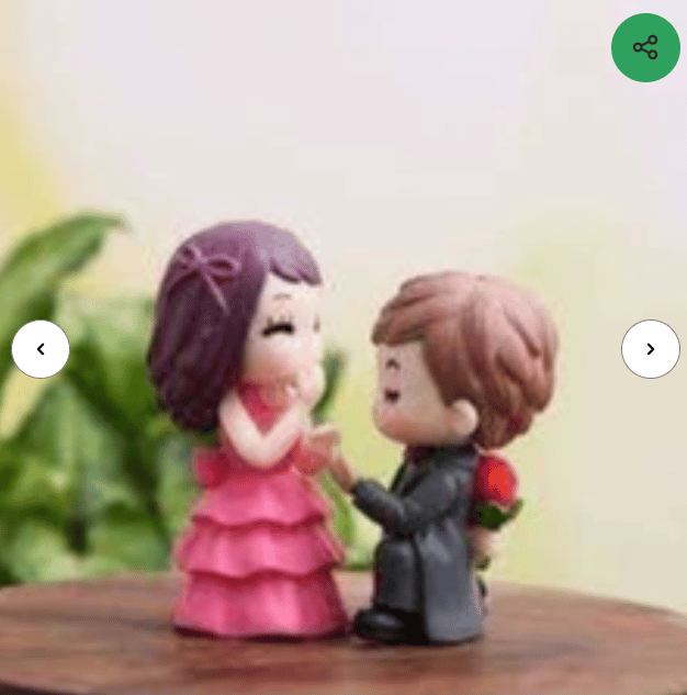 Adorable Couple Figurines Set