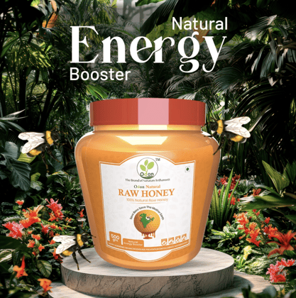 Odon Natural  ACACIA RAW HONEY I Intelligence Augmentative I Happy Hormone Enhancer I Disease Prevention I Boosting Immunity | Maintain Cholesterol & Glycogen level I Raw & Unprocessed-500gm