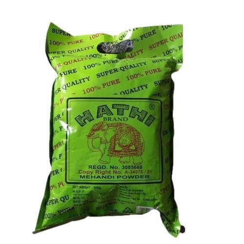 Hathi Brand Heena Mehandi Powder, 500G